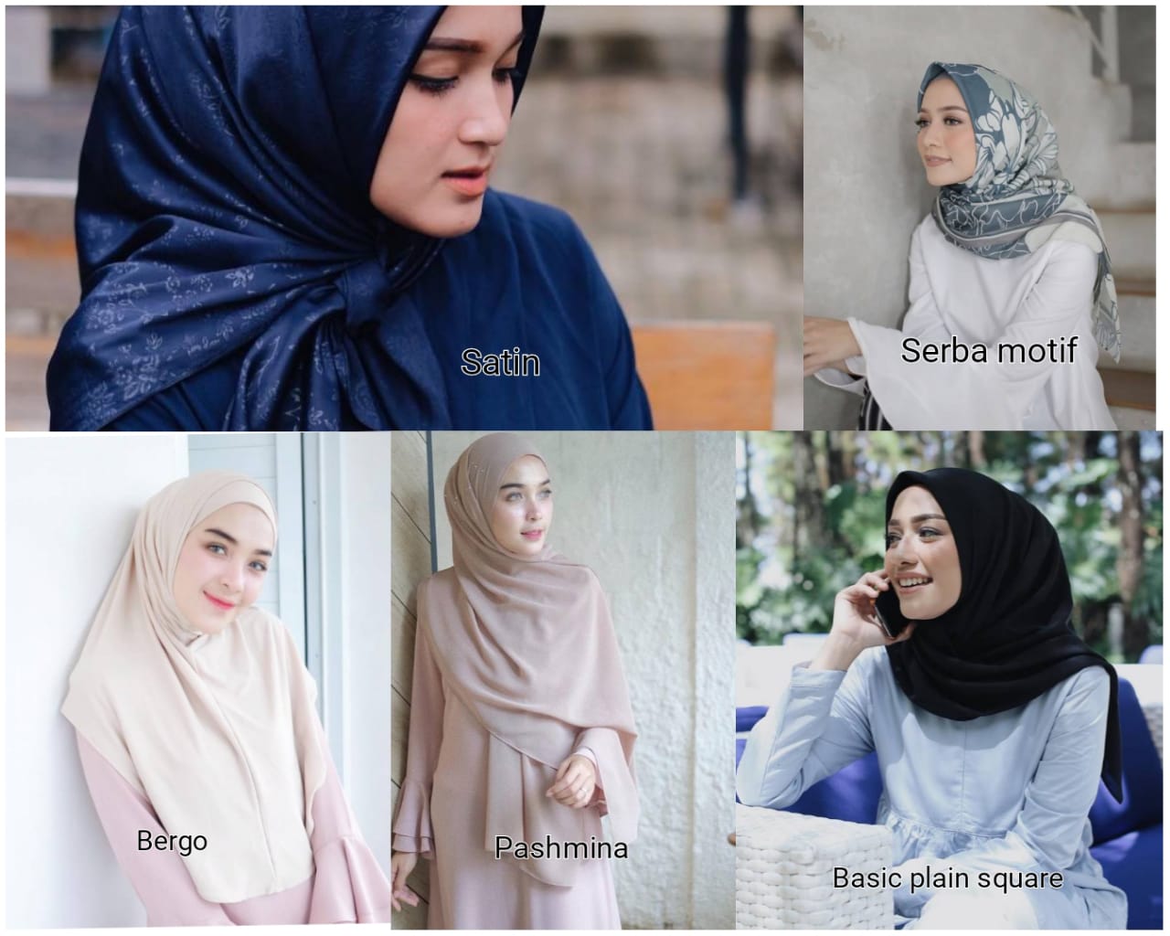 Timeless dan Bakal Dipake Terus, 5 Macam Hijab Ini Wajib Dipunya Para Ukhti